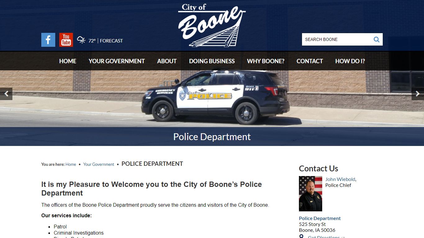 Police Department / Boone, IA